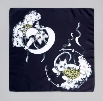 히구치 유코 풍신뇌신 보자기 70 x 70