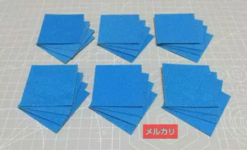 미니 사륜구동 브레이크 스펀지 [ 파랑 1mm ] x 24장 세트