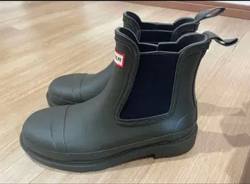 HUNTER WOMENS COMMANDO CHELSEA BOOT