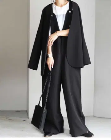 안티카 노카라 자켓 블랙