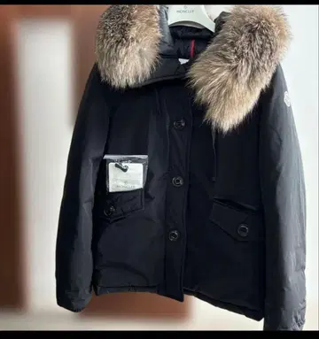 MONCLER 블랙 다운 마르스 사이즈 1