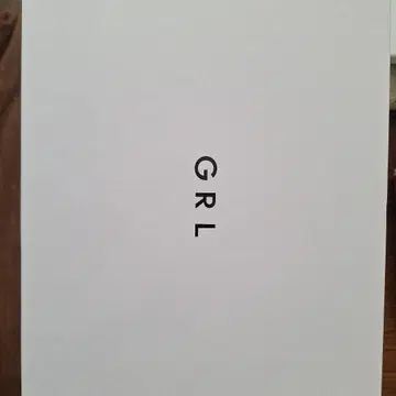 GRL 실버 리본 포함 통굽 마틴 슈즈