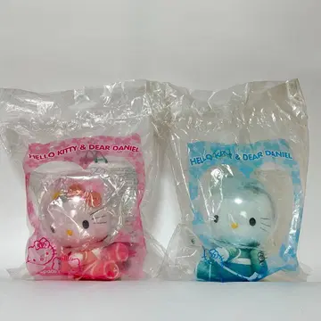 [ 미개봉 ] <맥도날드 x 헬로키티> 커플 봉제 인형 세트