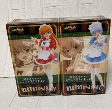 신세기 에반게리온 엑스트라 피규어 NERV 카페에 어서 오세요! 총 2개