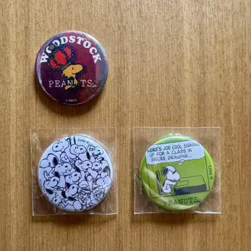 피넛 카페 캔뱃지 세트