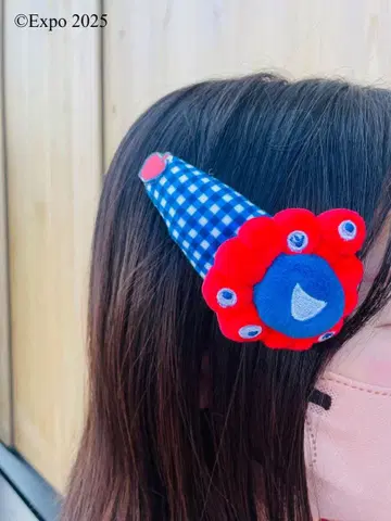 미야쿠미야쿠 빅 핑 작은 헤어핀 EXPO2025