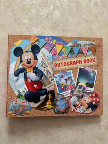디즈니 사인북 AUTOGRAPH BOOK 미키