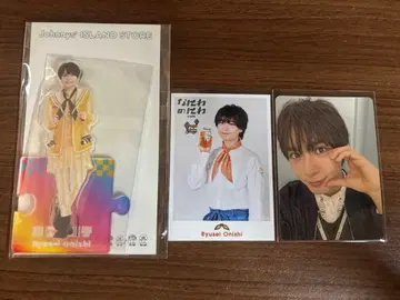 나니와단시 오오니시 류세이 아크릴 스탠드, 카드 세트
