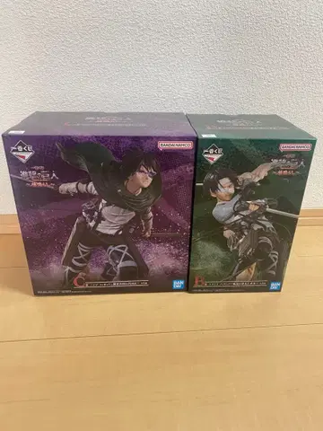 [ 새상품 미개봉 ] 진격의 거인 제일복권 피규어 세트