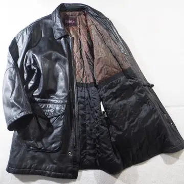 90's 빈티지 Lordanthony 가죽 코트 양가죽 램 가죽 LL