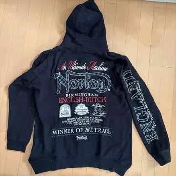 Norton 집업 후드티