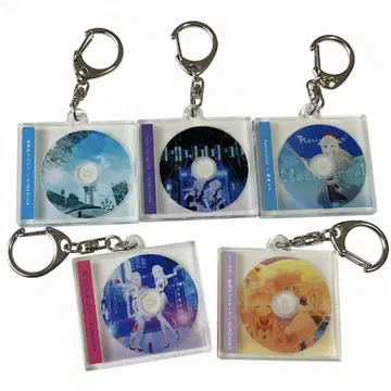 싱글 재킷 컬렉션 키링 5개