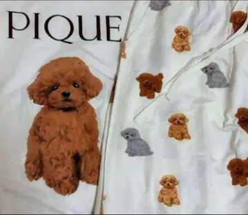 젤라또피케 새상품 푸들 룸웨어 상하의 긴팔 롱 바지