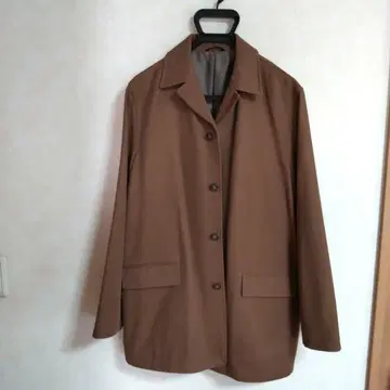 DURBAN 체스터 코트 브라운