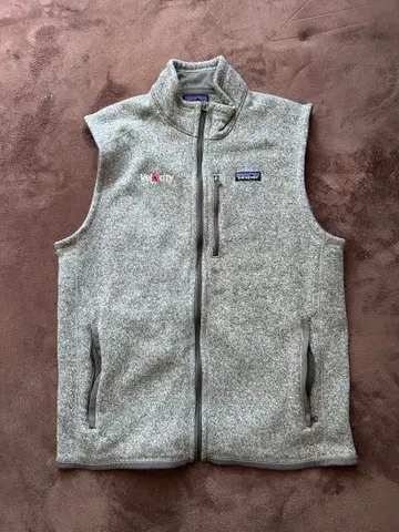 patagonia 플리스 베스트 XL 그레이