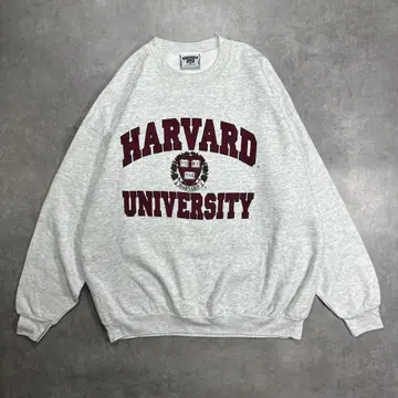 90s USA제 하버드 대학 그레이 맨투맨 XXL 사이즈 빈티지