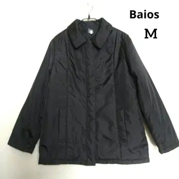 Baios 경량 나일론 점퍼 집업 블랙