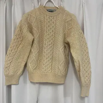 구제 의류 피셔맨 니트 아란 니트 s 사이즈