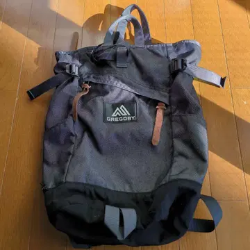 GREGORY 멀티 데이 백팩 토트 2way 데님 그레이