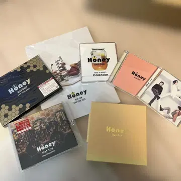 KAT-TUN honey 투어 DVD CD 세트