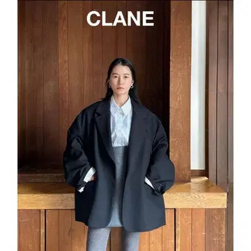 CLANE 블랙 테일러드 자켓