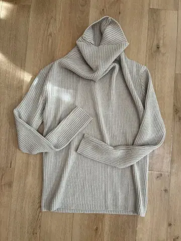 [ RIM.ARK ] 백 숄더 립 니트 탑