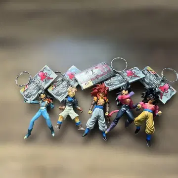 드래곤볼 피규어 키링 세트 전 5종