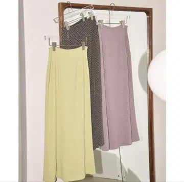 투데이풀 코먼 패턴 펜슬 스커트 36