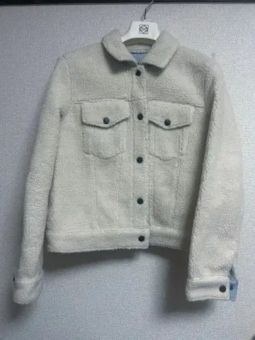 오프닝 세레모니 보아 자켓 크림색