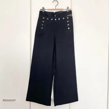 세일러 팬츠 해군 울 와이드 팬츠 빈티지