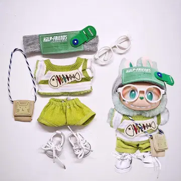 labubu 라부부 의류 17cm 인형옷 인형탈 123세대 7세트