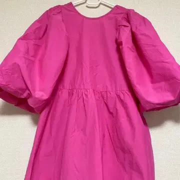 [미사용] LOWRYS FARM 백리본 원피스 핑크