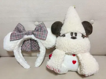 디즈니 크리스마스 2024 릴린린 머리띠 숄더백