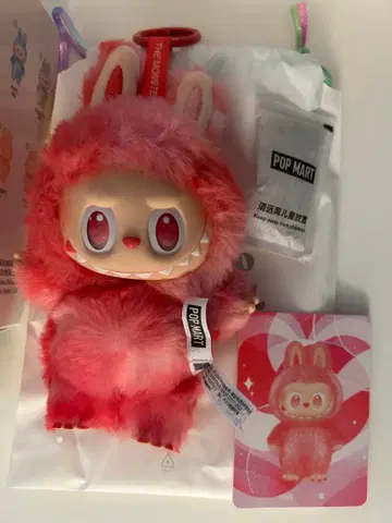 labubu 에너지 빨간색 라부부