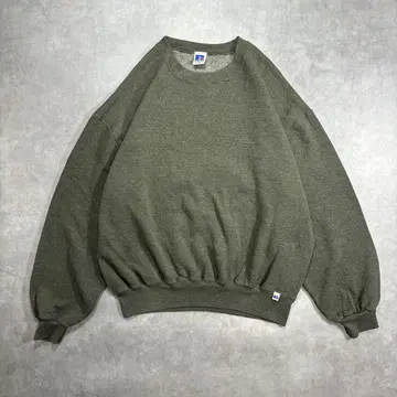 90s 러셀 애슬레틱 무지 맨투맨 XL 사이즈 레어 컬러 빈티지