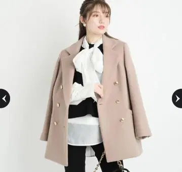 Apuweiser-riche 더블 테일러드 자켓 코트