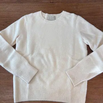 UNITED ARROWS 아이보리 긴팔 스웨터