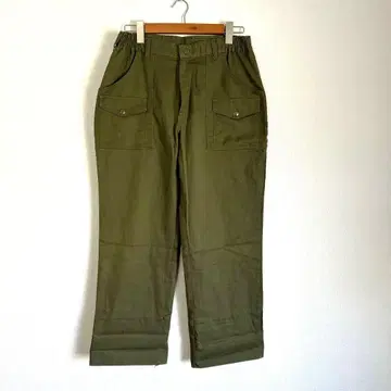 80s 보이 스카우트 부시 팬츠 MADE IN USA 올리브 그린