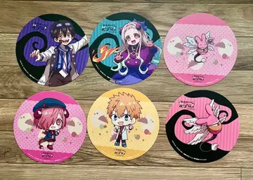 방과 후 소년 하나코 군 애니메이트 카페 DECOTTO 코스터 6장 세트