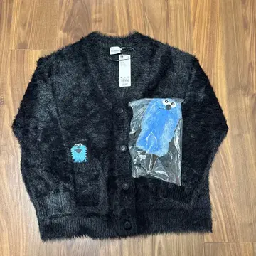 GU 퍼펫 스 가디건 M 파우치