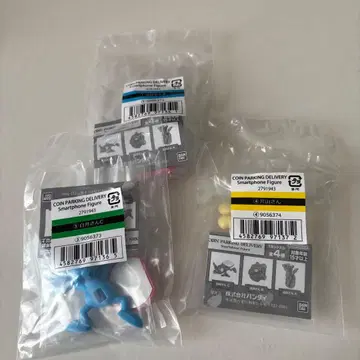 코인 주차장 배달 스마트폰 피규어