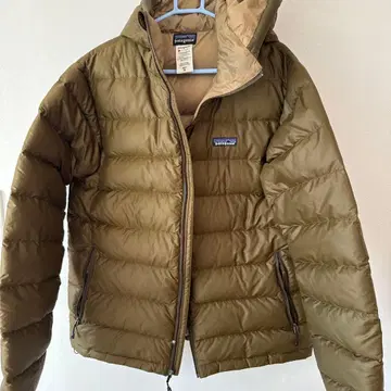 patagonia 남성용 다운 자켓 M 올리브