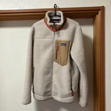 patagonia 플리스 자켓 M 크림색