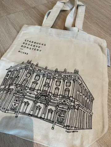 스타벅스 토트백 밀라노