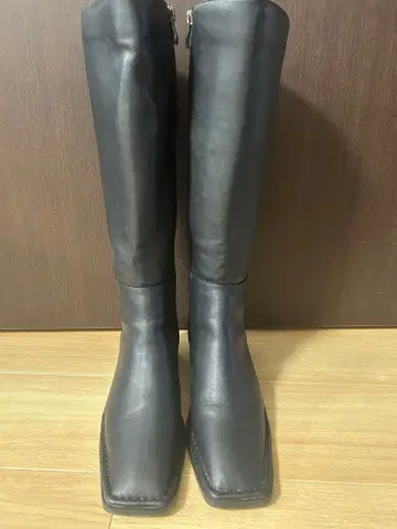 고베 레터스 스퀘어토 롱 부츠 M 사이즈