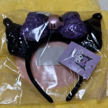 산리오 쿠로미 머리띠 반짝반짝 머리띠