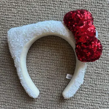 헬로키티 머리띠 USJ 한정판