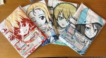 걸즈 앤 판처 타월 6장 세트, 스마트폰 커버 포함