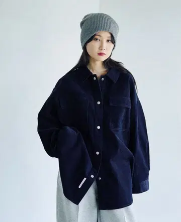 LEPSIM 코듀로이 빅 셔츠 새상품