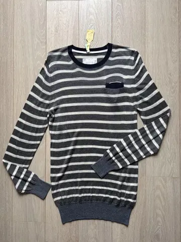 sacai 사카이 보더 니트